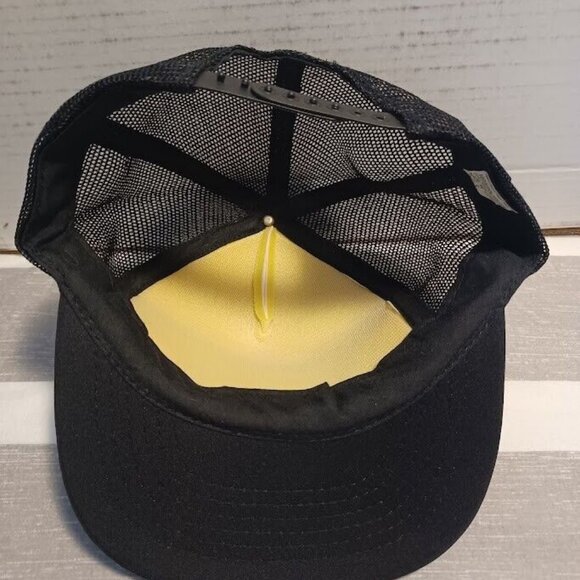 Vintage Western Auto Armorall Hat Cap Snap Back Black Mesh Trucker One Size Mens - Picture 4 of 5
